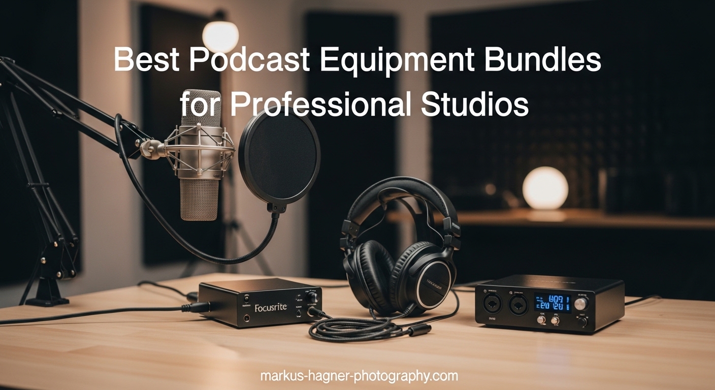 Best Podcast Equipment Bundles for Professional Studios