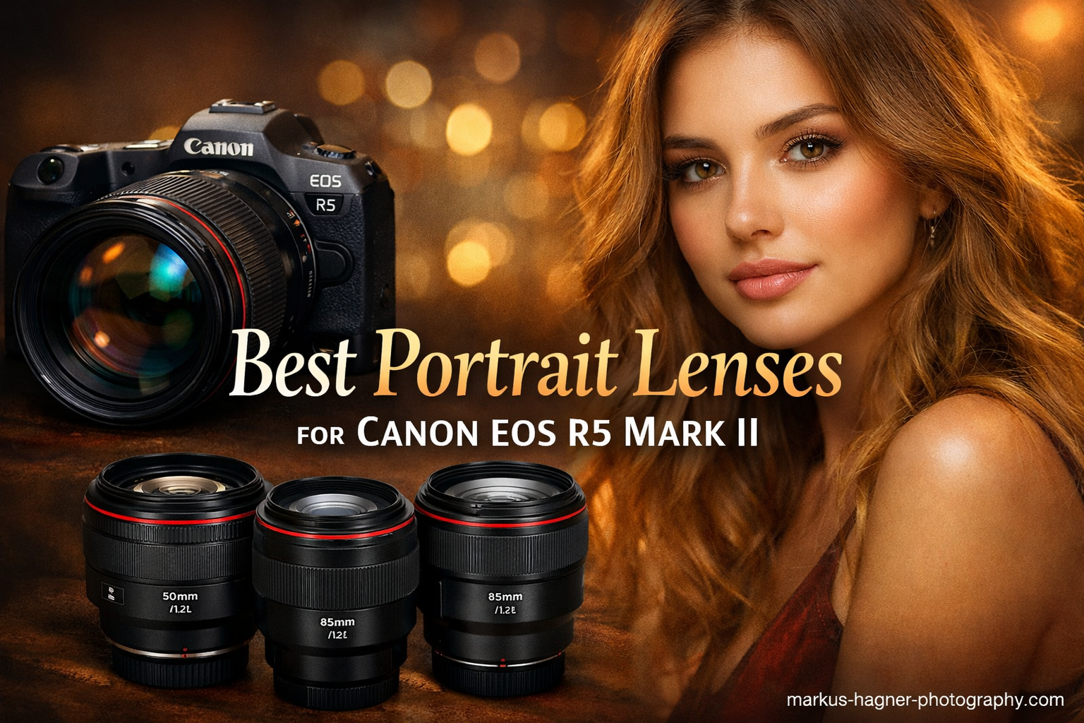 Best Portrait Lenses for Canon EOS R5 Mark II