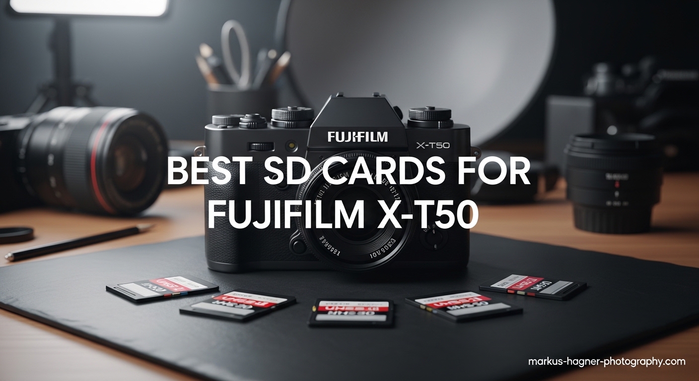 Best SD Cards for Fujifilm X-T50