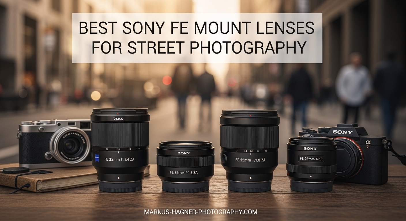 Best Sony FE Mount Lenses for Street Photography
