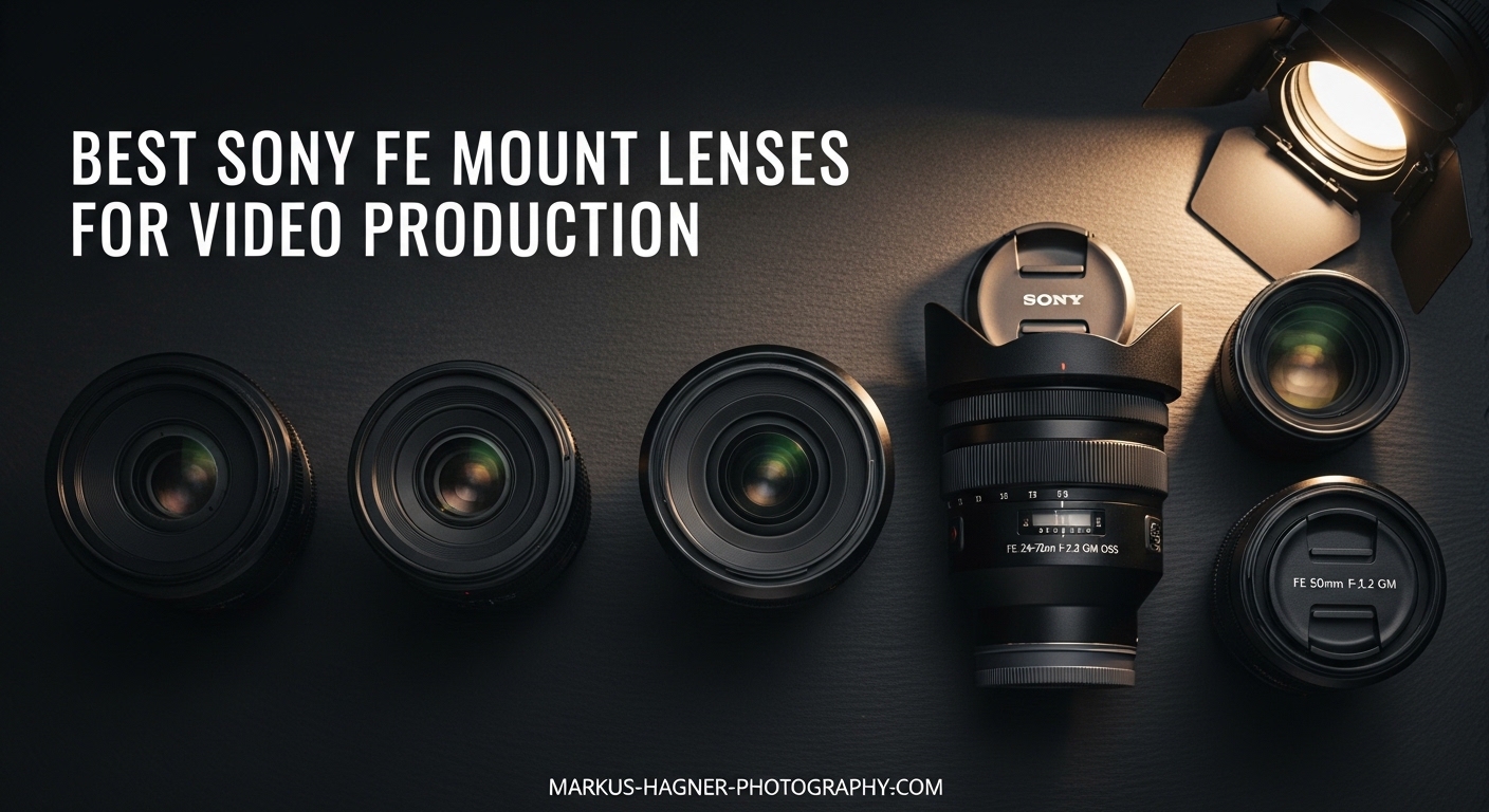 Best Sony FE Mount Lenses for Video Production