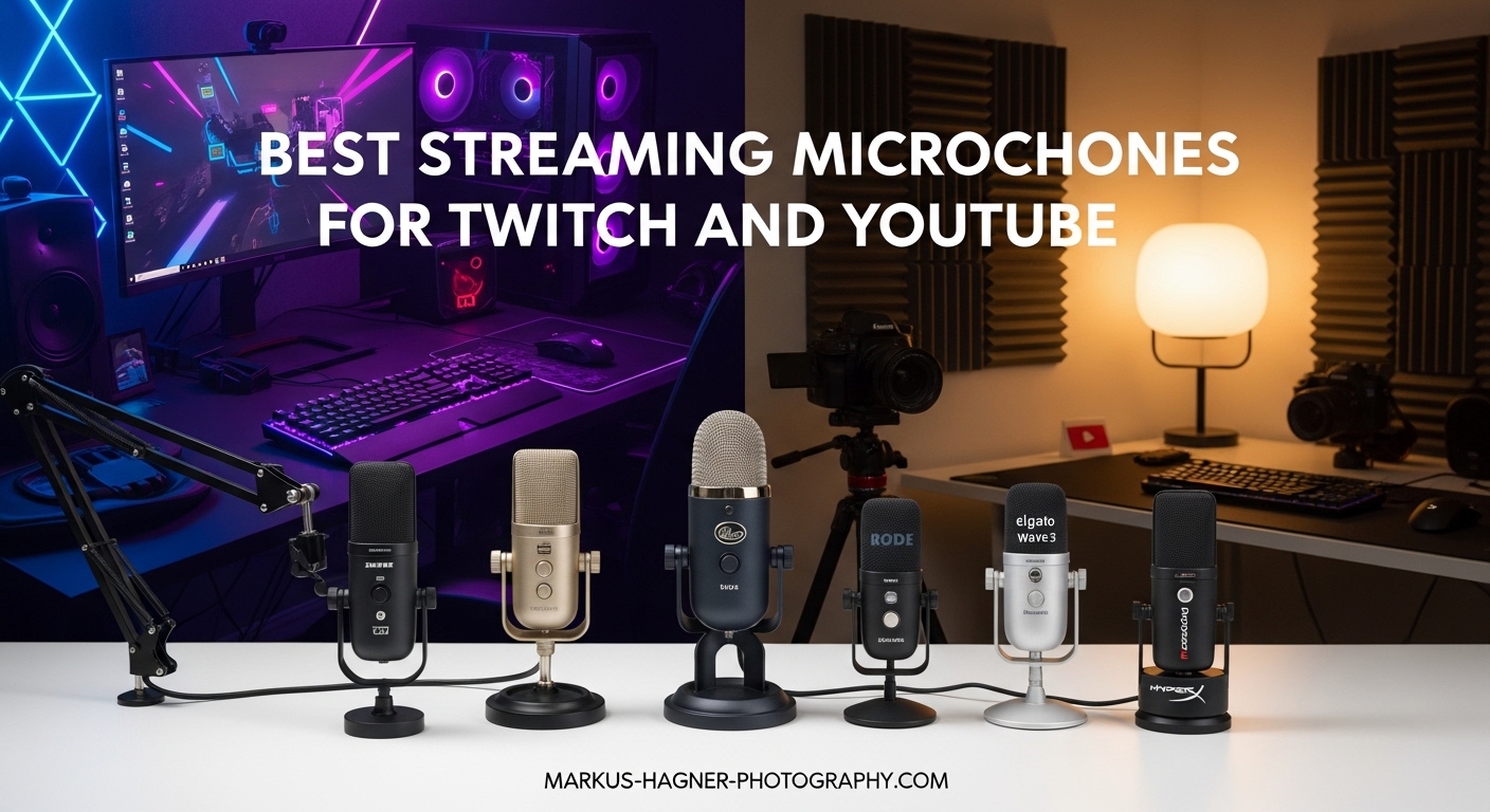 Best Streaming Microphones for Twitch and YouTube