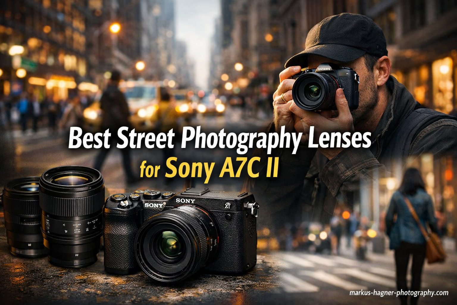 Best Street Photography Lenses for Sony A7C II