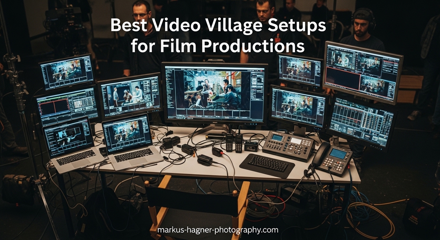 Best Video Village Setups for Film Productions