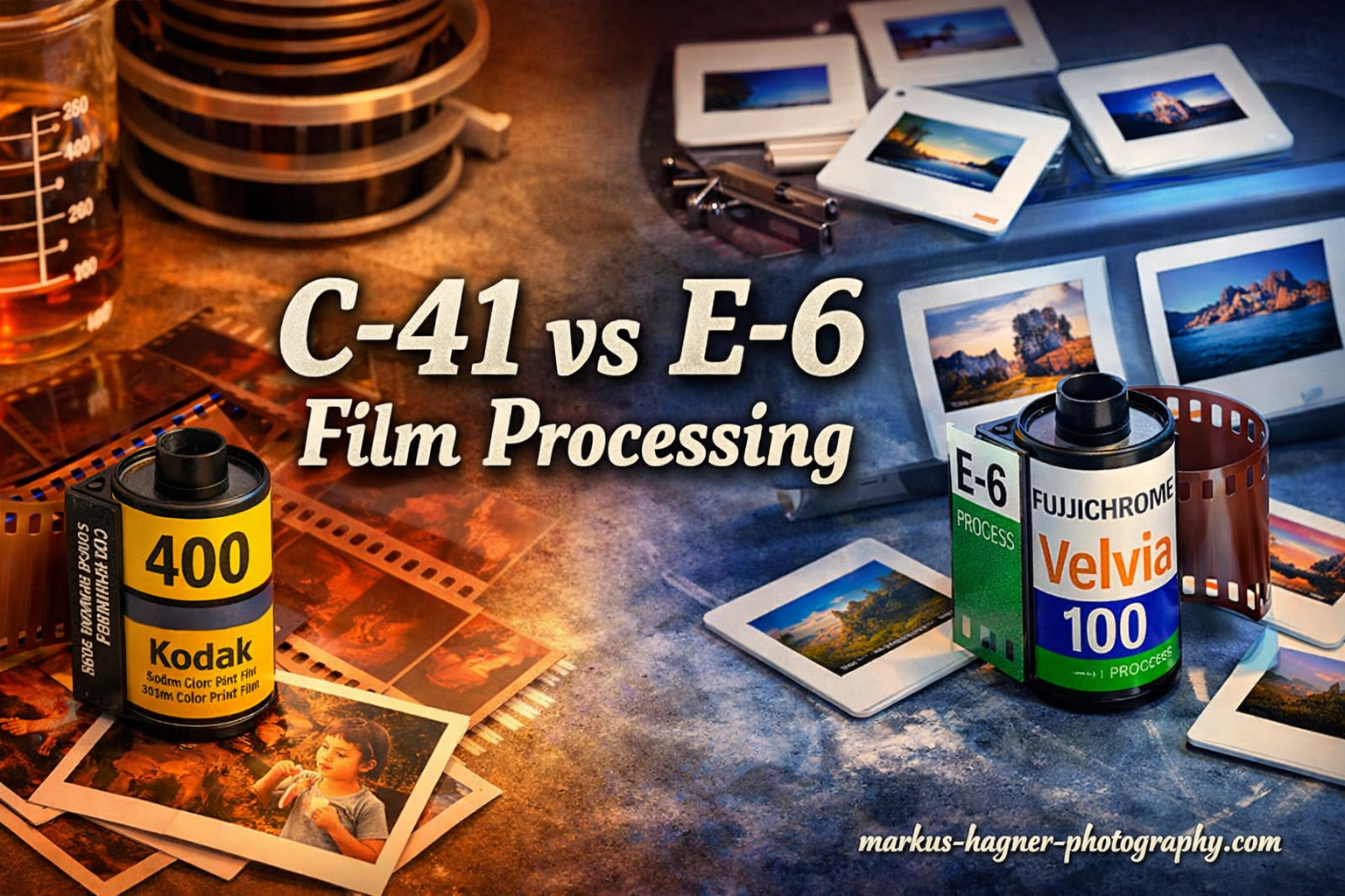 C-41 vs E-6 Film Processing