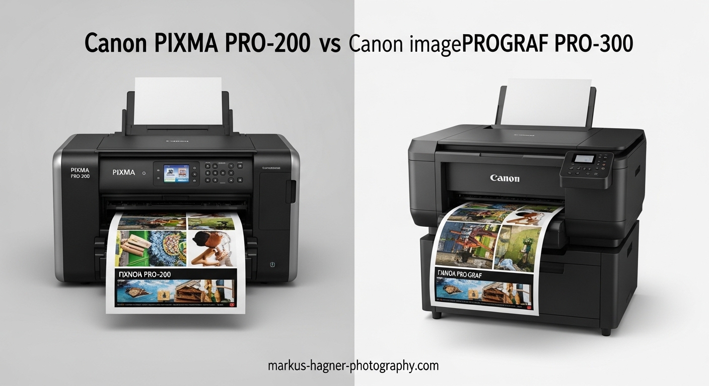 Canon PIXMA PRO-200 vs Canon imagePROGRAF PRO-300