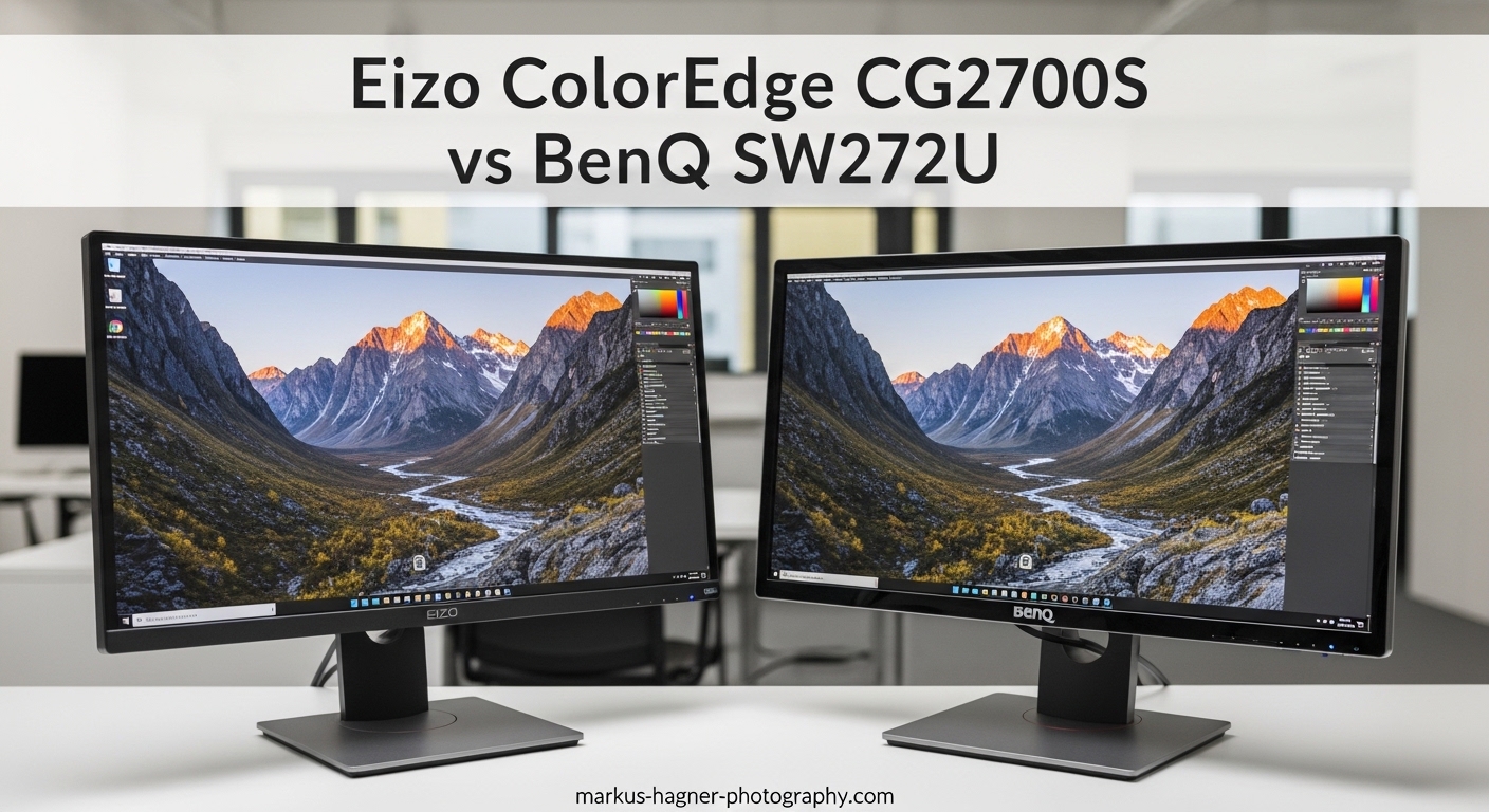 Eizo ColorEdge CG2700S vs BenQ SW272U
