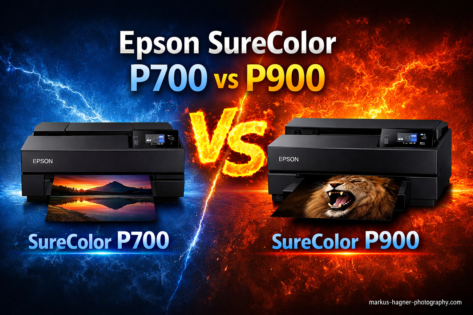 Epson SureColor P700 vs P900
