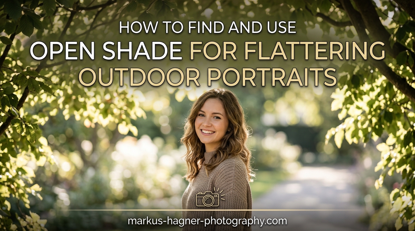 How to Find and Use Open Shade for Flattering Outdoor Portraits