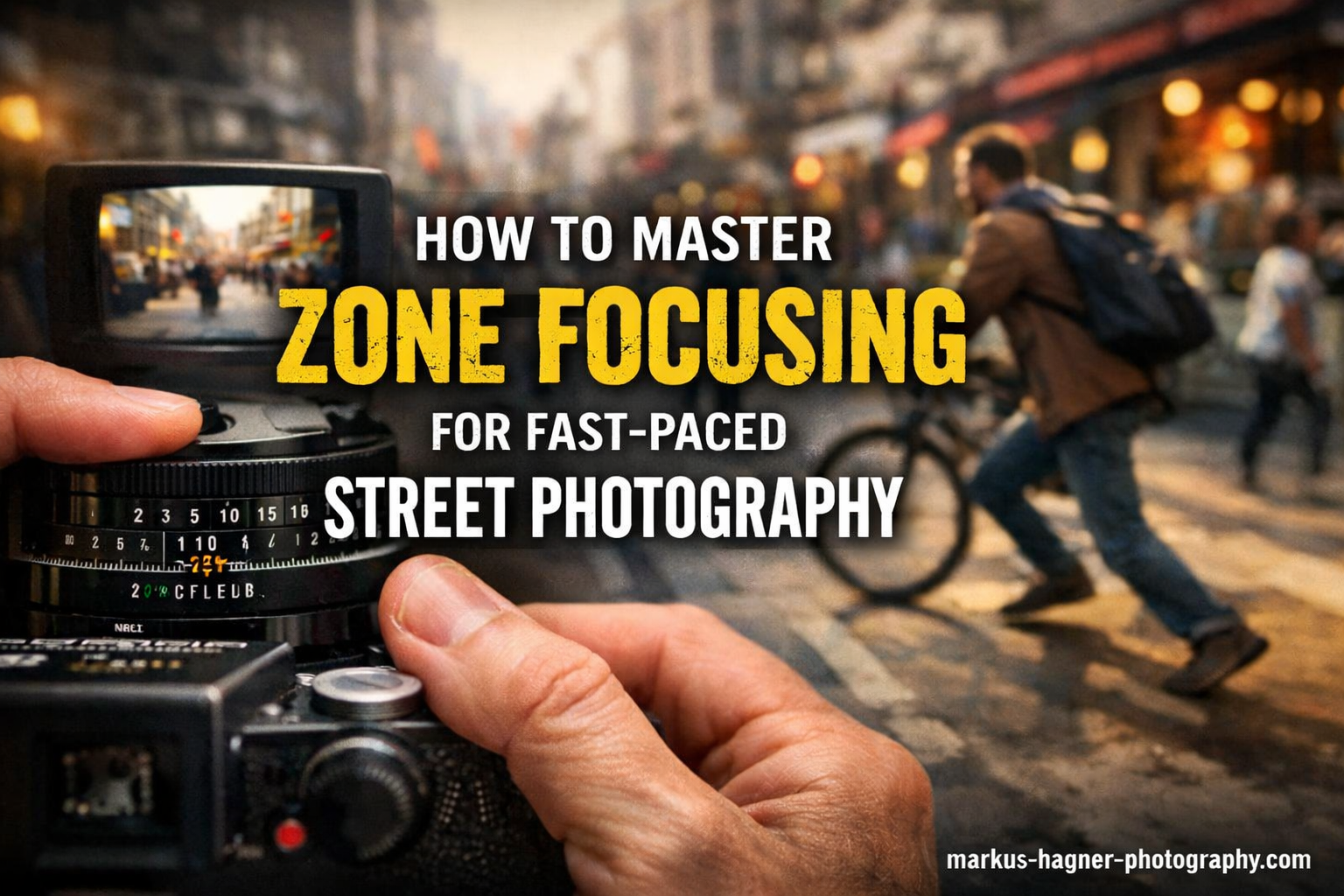 How to Master Zone Focusing for Fast-Paced Street Photography