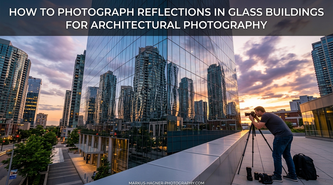How to Photograph Reflections in Glass Buildings for Architectural Photography