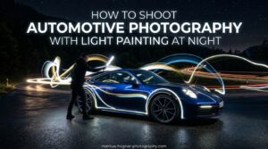 How to Shoot Automotive Photography with Light Painting at Night