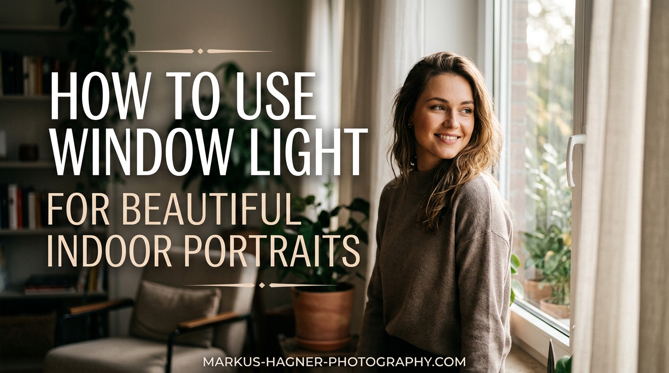 How to Use Window Light for Beautiful Indoor Portraits