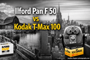 Ilford Pan F 50 vs Kodak T-Max 100
