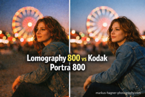 Lomography 800 vs Kodak Portra 800