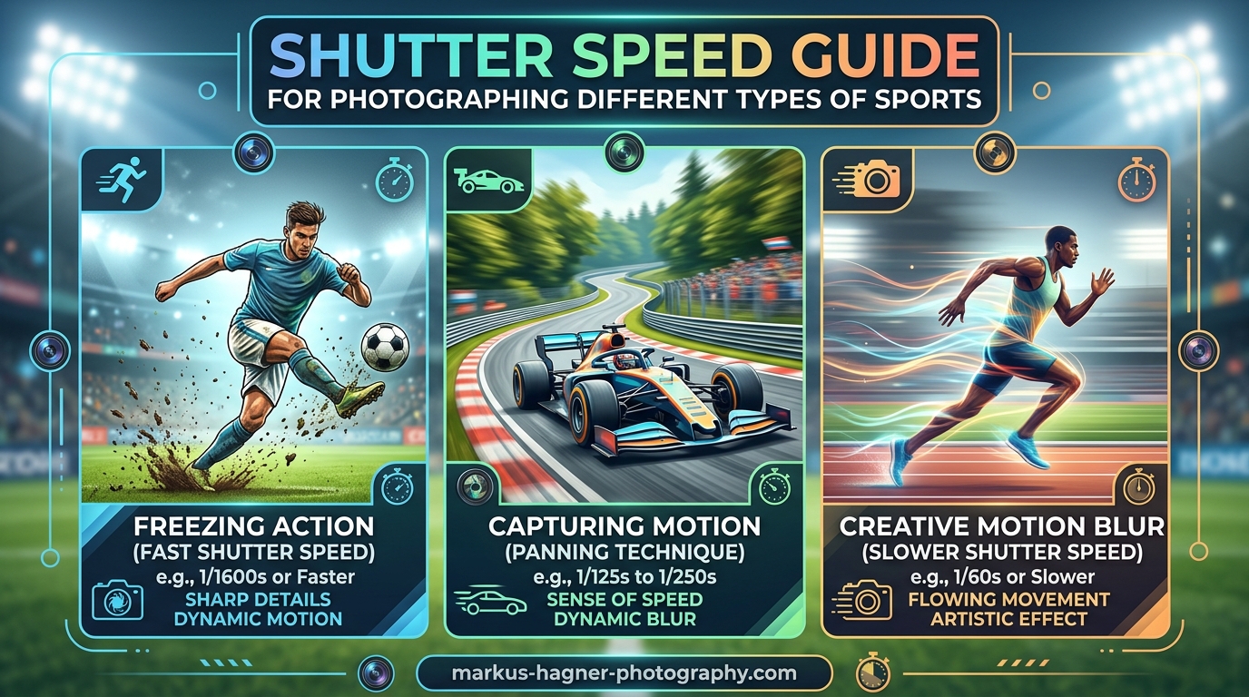 Shutter Speed Guide for Photographing Different Types of Sports
