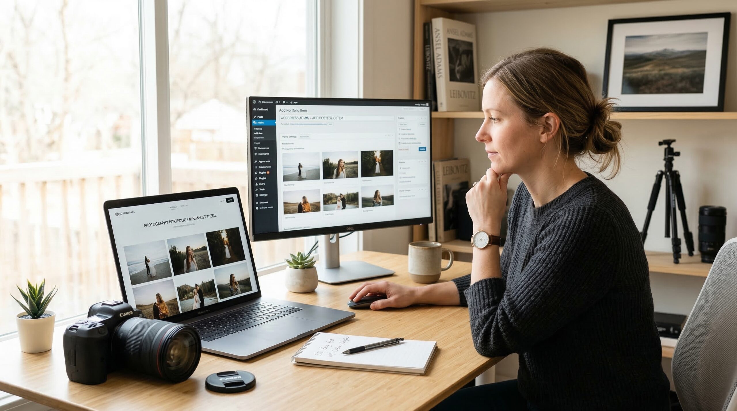 Squarespace vs WordPress for Photography Websites