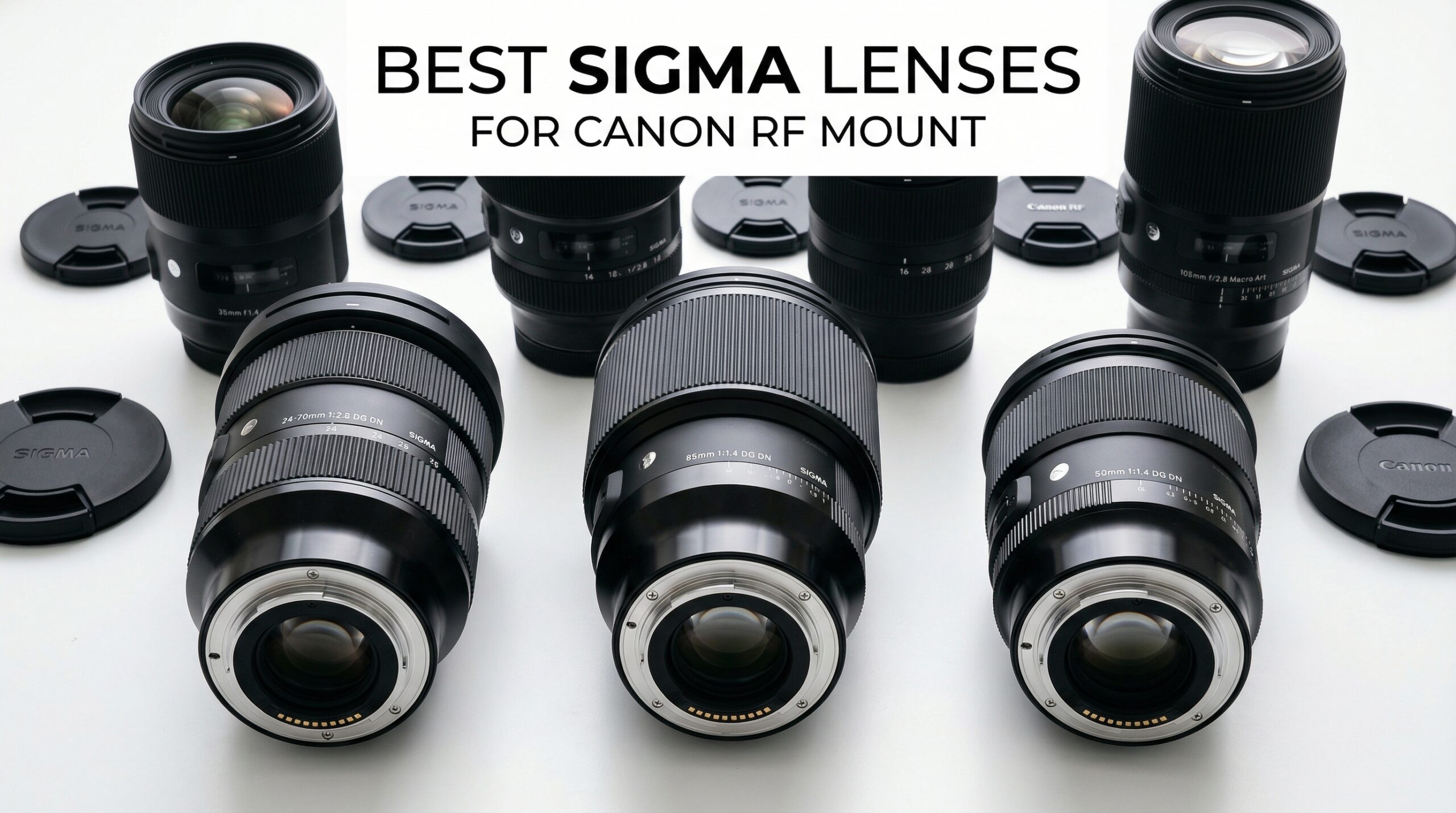 Best Sigma Lenses for Canon RF Mount