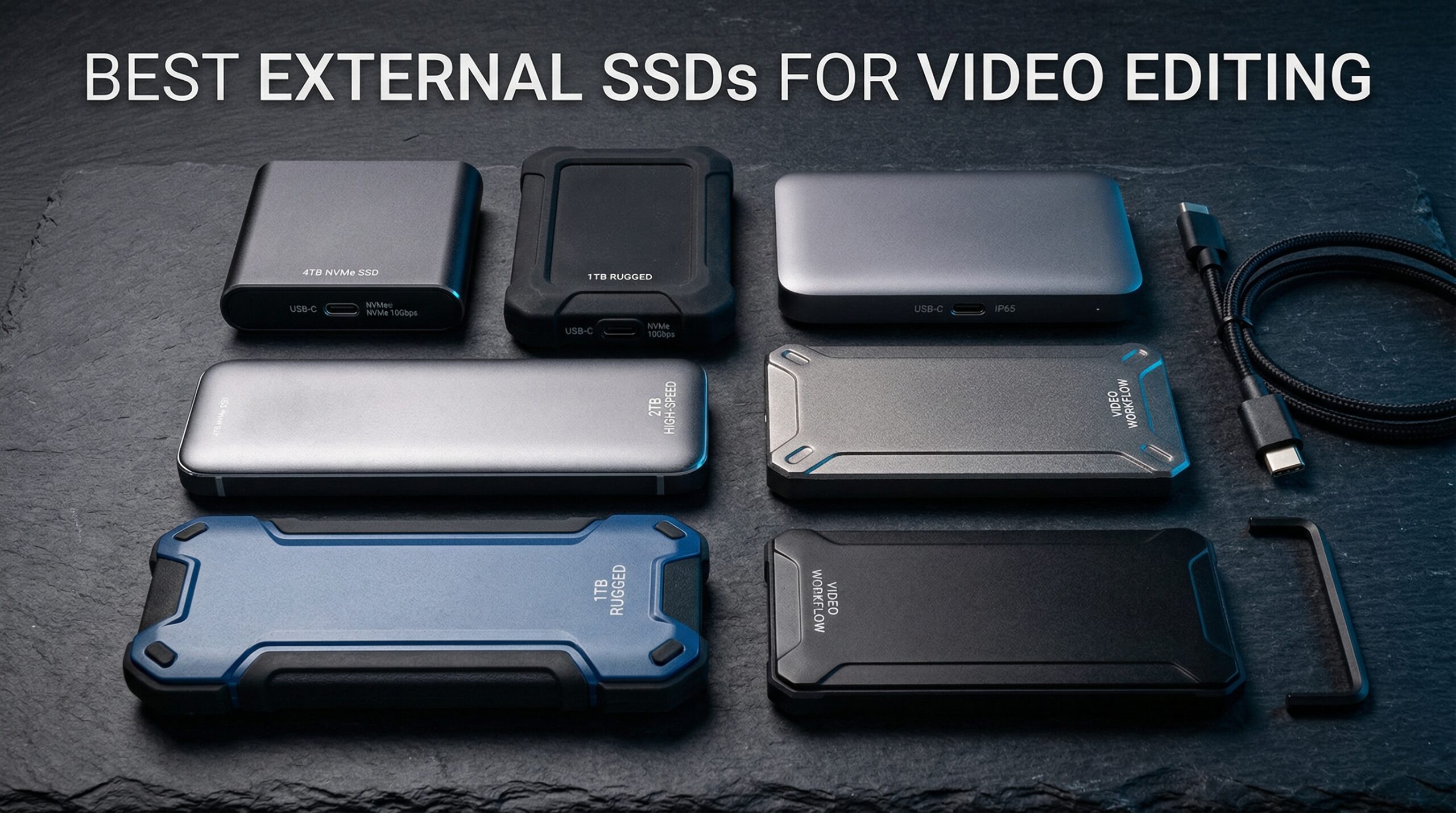 Best External SSDs for Video Editing