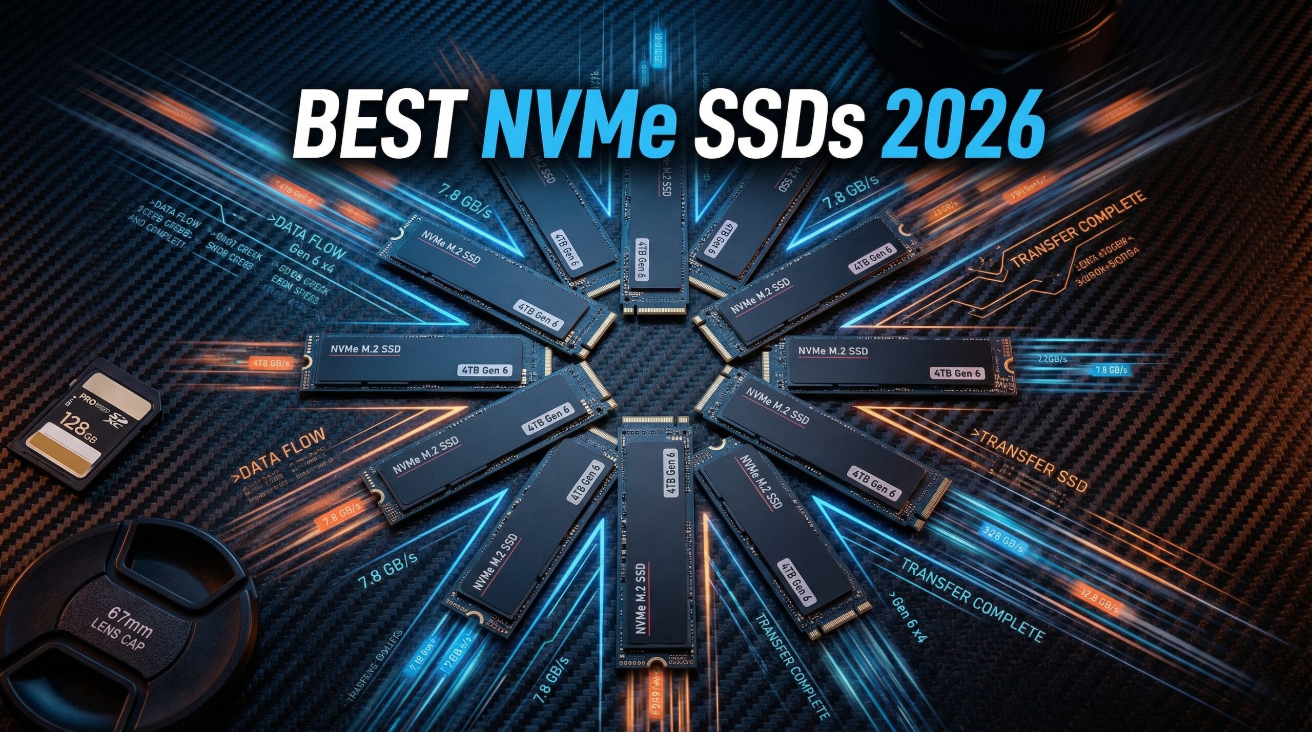 Best NVMe SSDs for Photo Editing