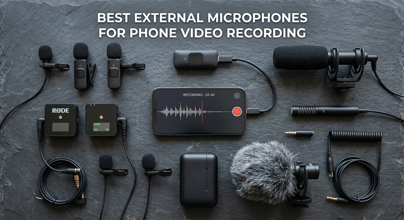 Best External Microphones for Phone Video Recording