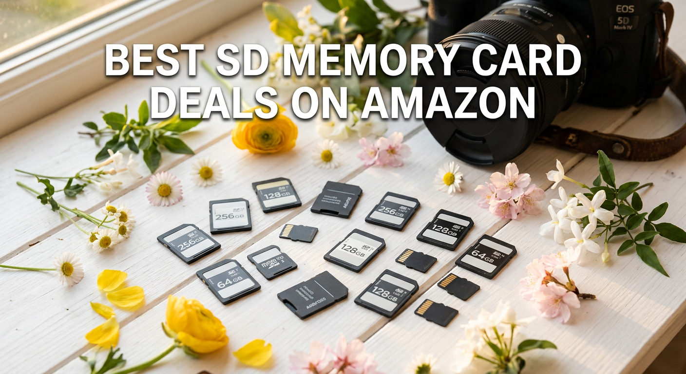 Best Big Spring Sale SD Memory Card Deals on Amazon