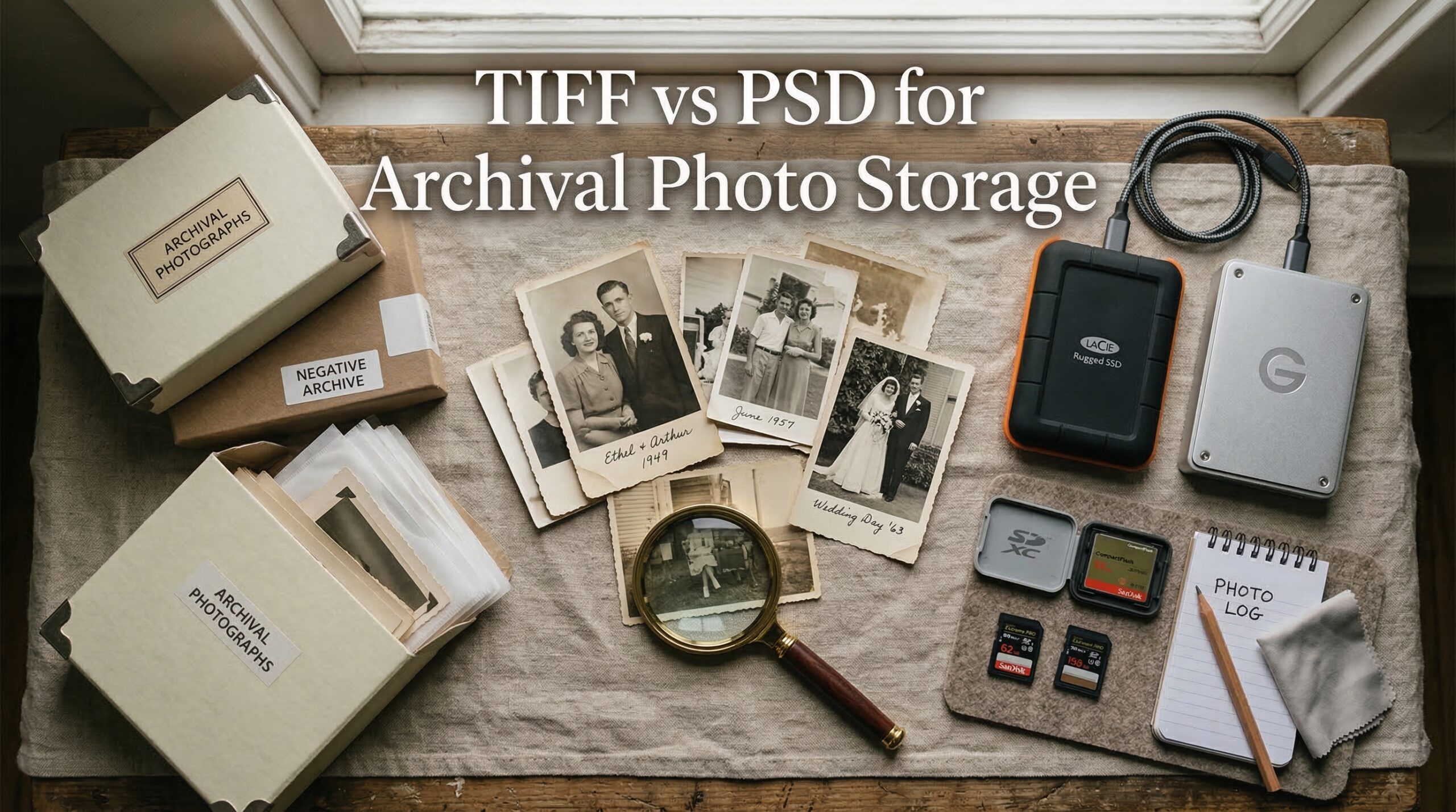 TIFF vs PSD for Archival Photo Storage