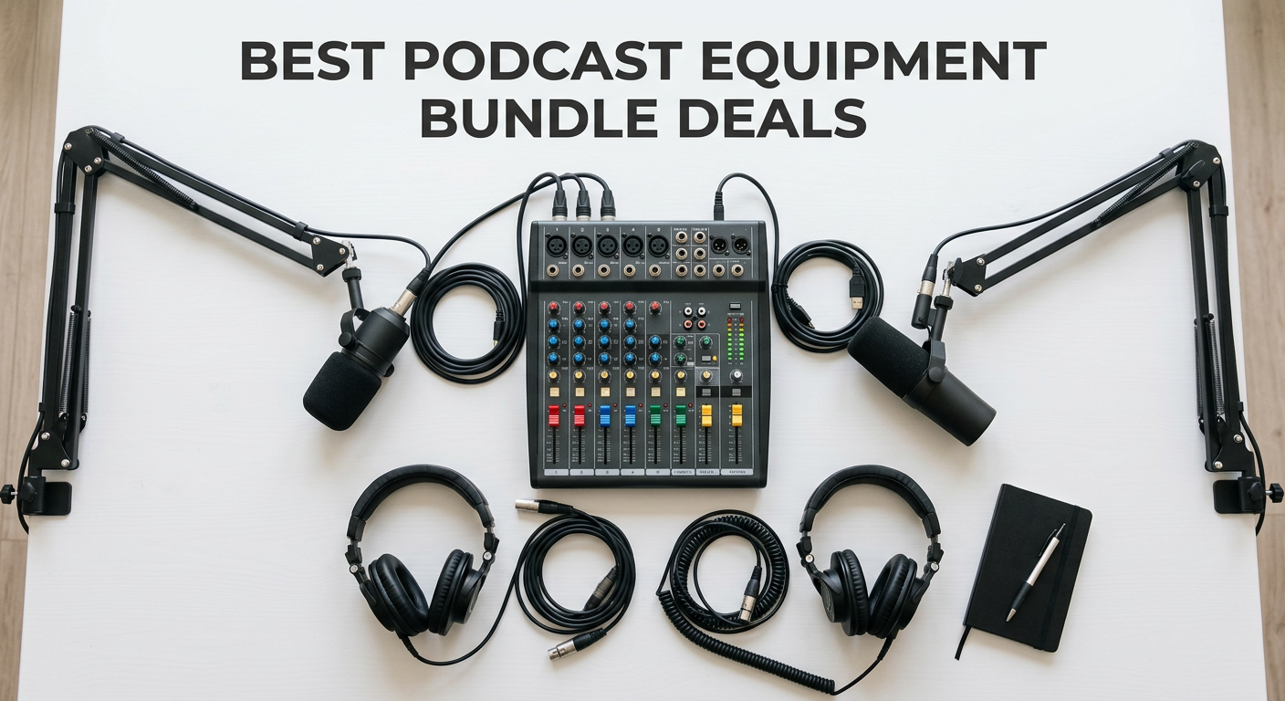 Best Big Spring Sale Podcast Equipment Bundle Deals on Amazon