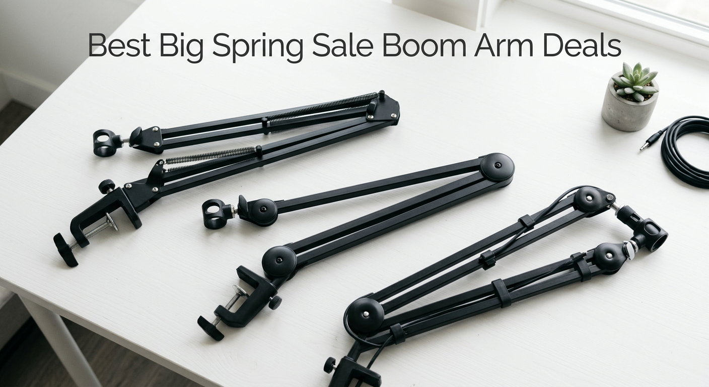 Best Big Spring Sale Boom Arm Deals on Amazon