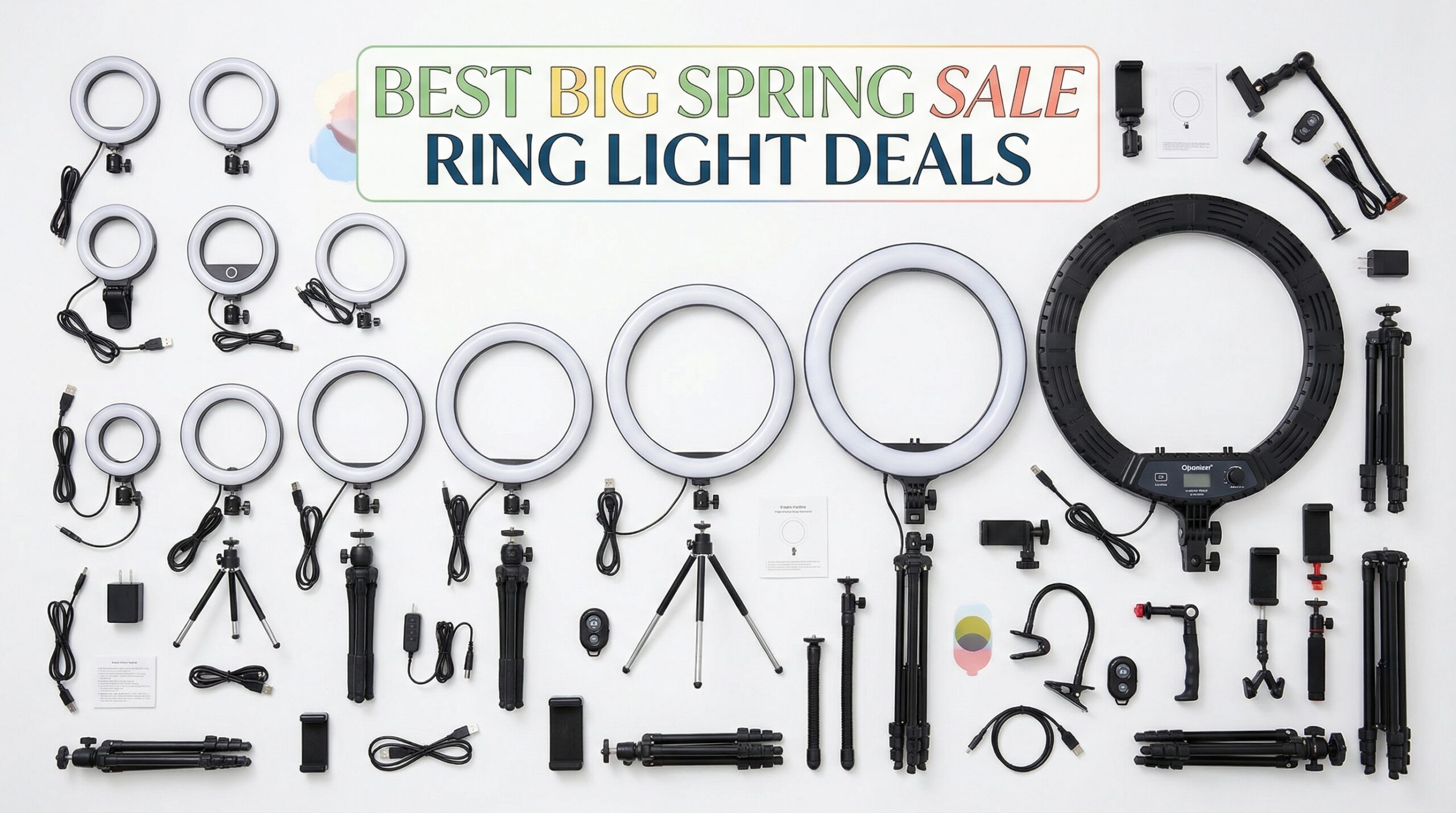 Best Big Spring Sale Ring Light Deals on Amazon