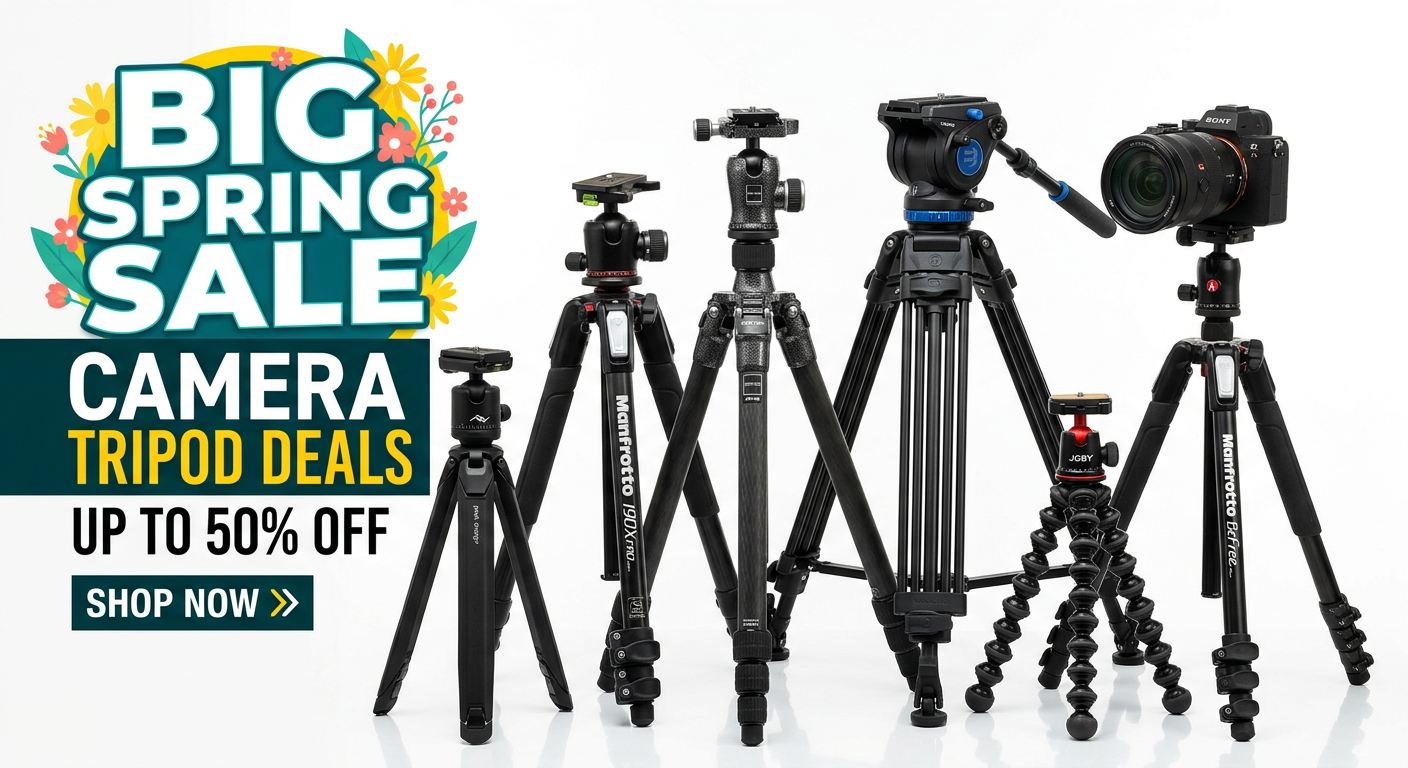 Best Big Spring Sale Camera Tripod Deals on Amazon
