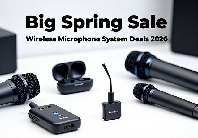 Best Big Spring Sale Wireless Microphone System Deals on Amazon