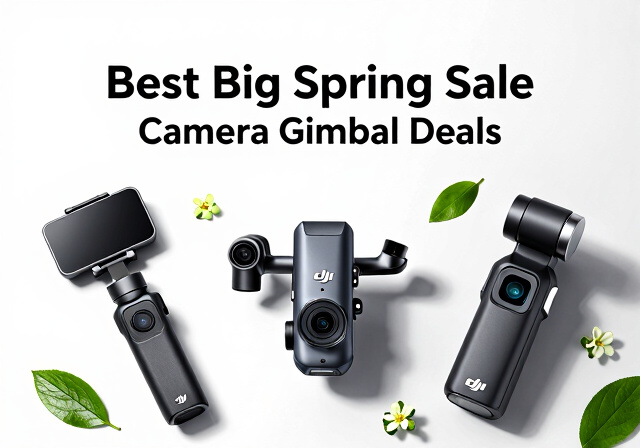 Best Big Spring Sale Camera Gimbal Deals on Amazon