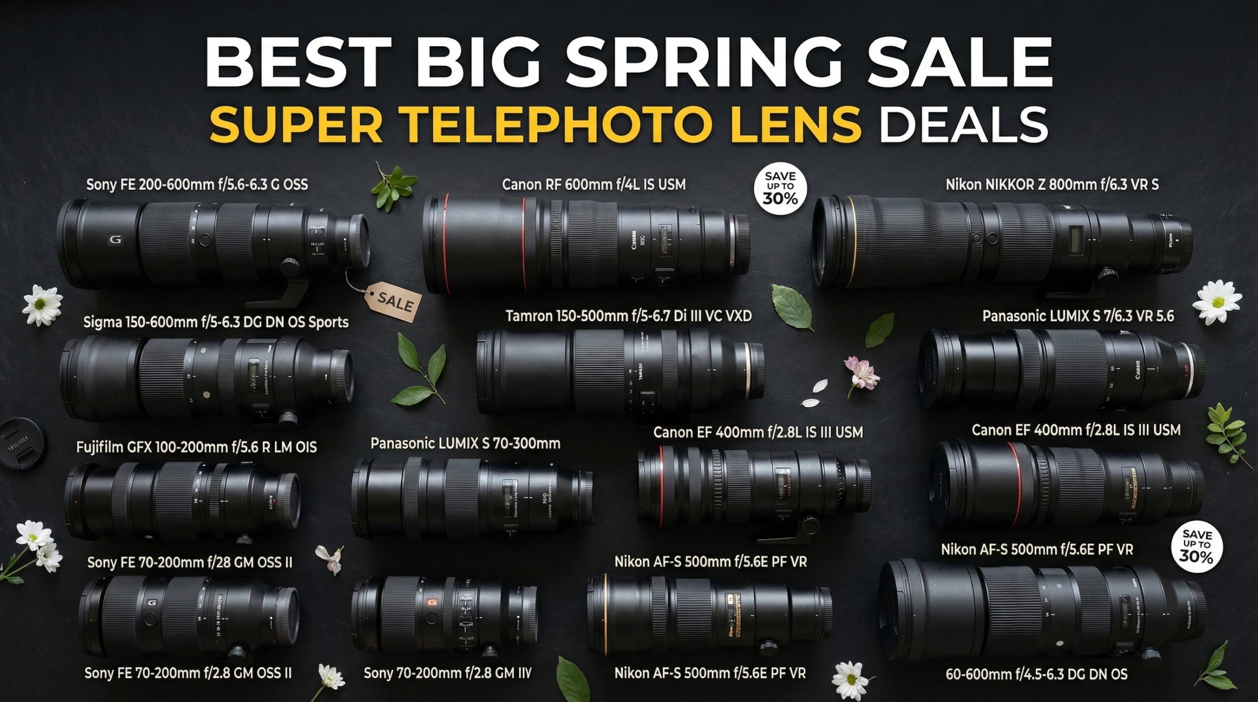 Best Big Spring Sale Super Telephoto Lens Deals on Amazon