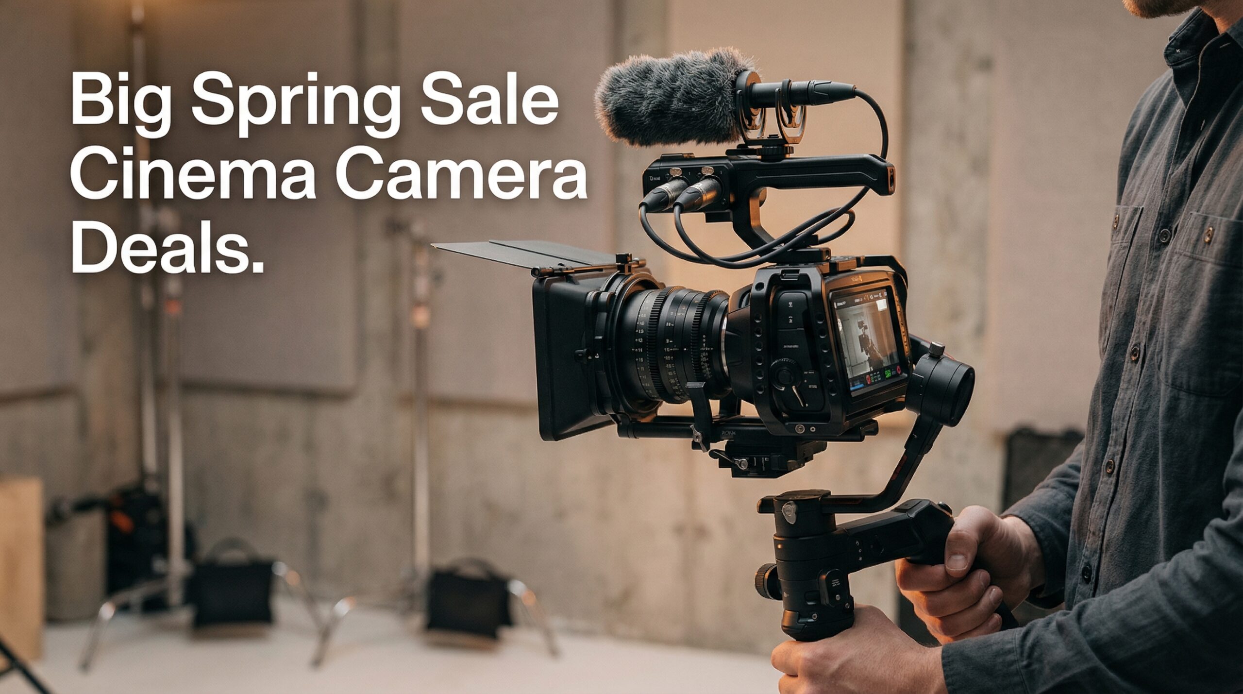 Best Big Spring Sale Cinema Camera Deals on Amazon