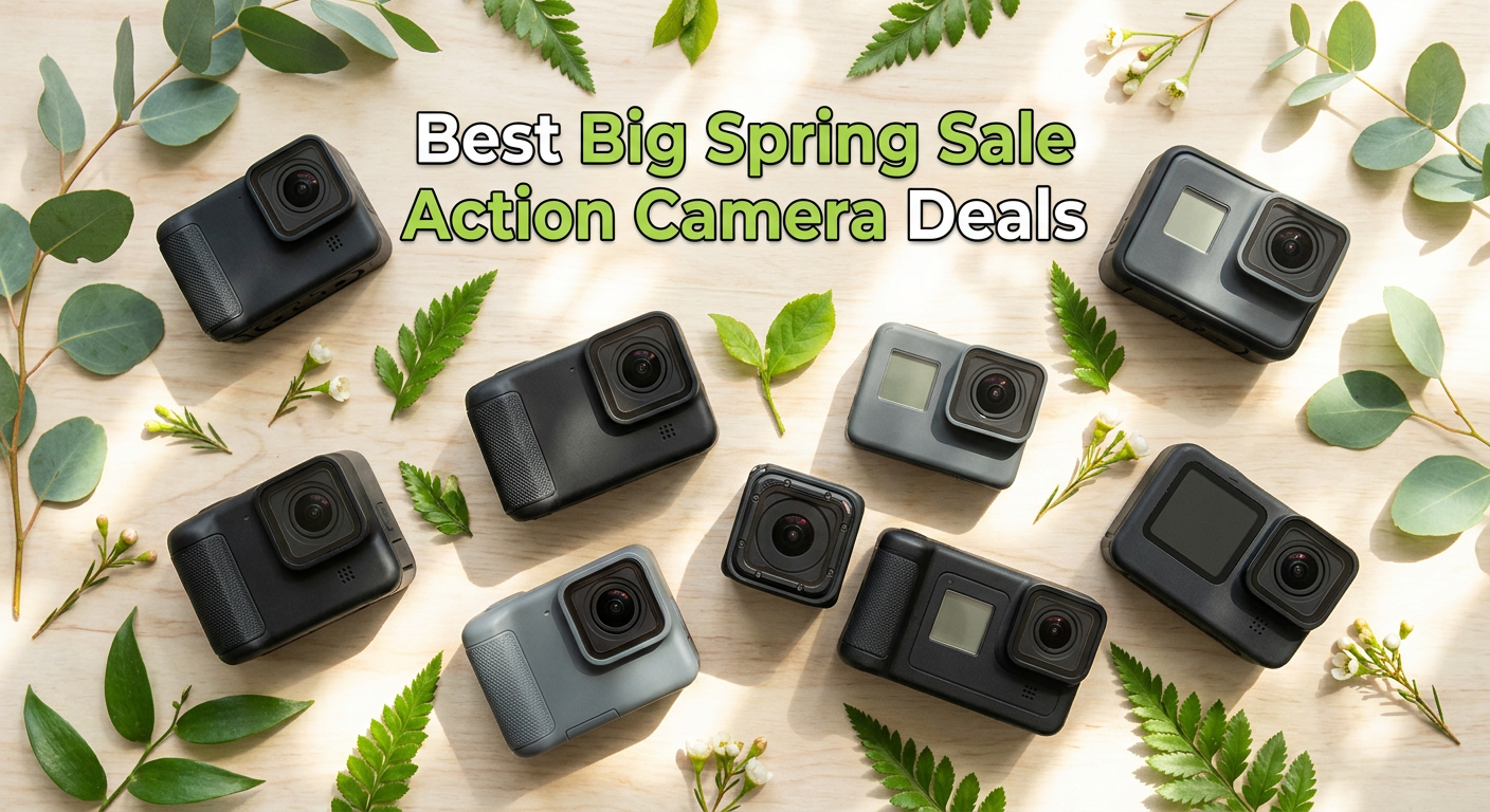 Best Big Spring Sale Action Camera Deals on Amazon
