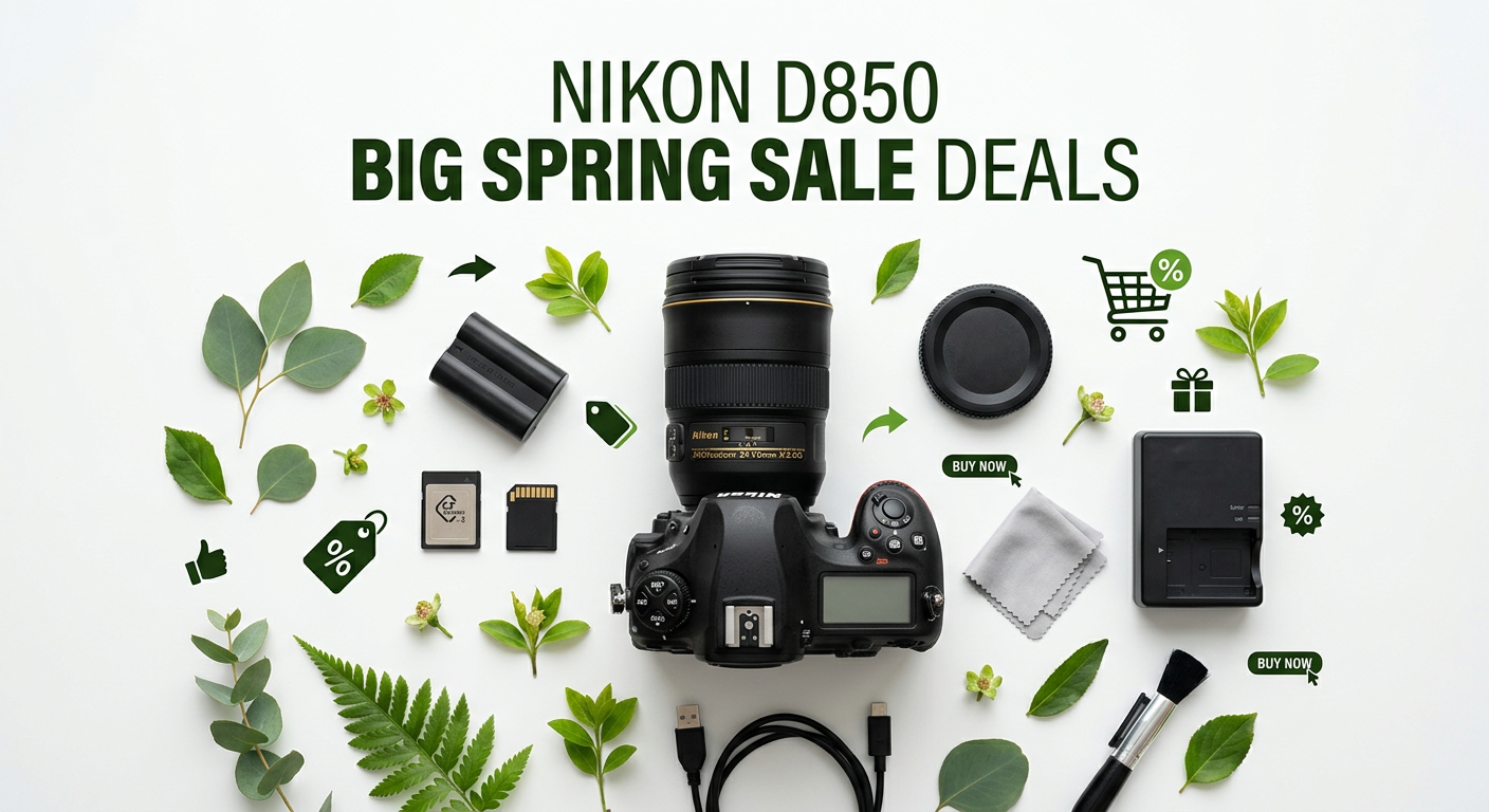Best Big Spring Sale Nikon D850 Deals on Amazon