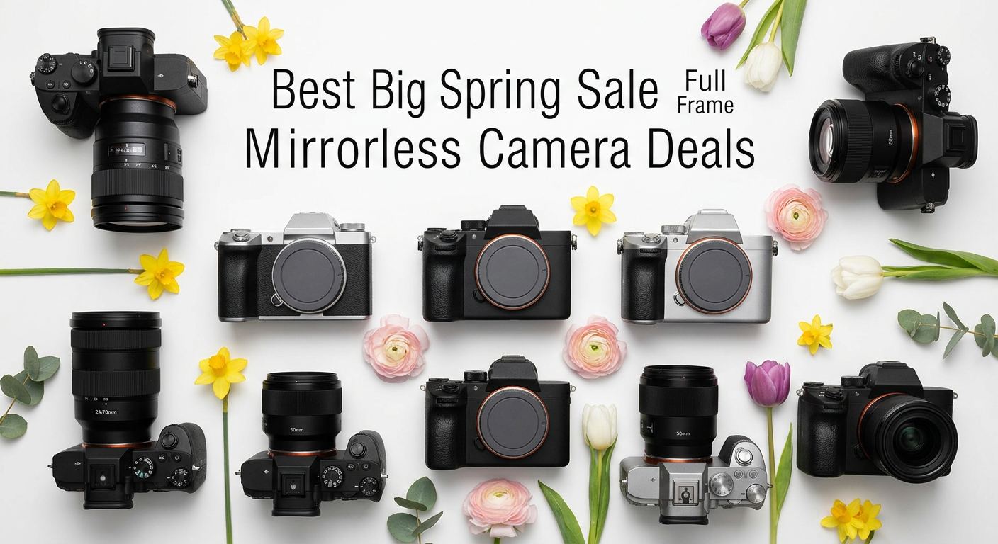 Best Big Spring Sale Full Frame Mirrorless Camera Deals on Amazon