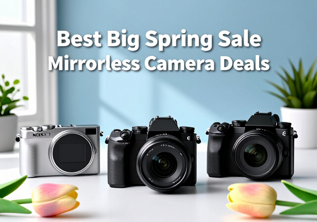 Best Big Spring Sale Mirrorless Camera Deals on Amazon