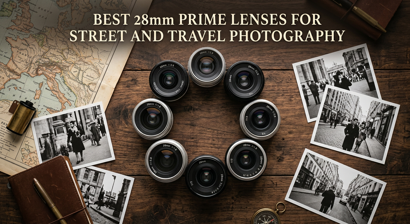 Best 28mm Prime Lenses for Street and Travel Photography
