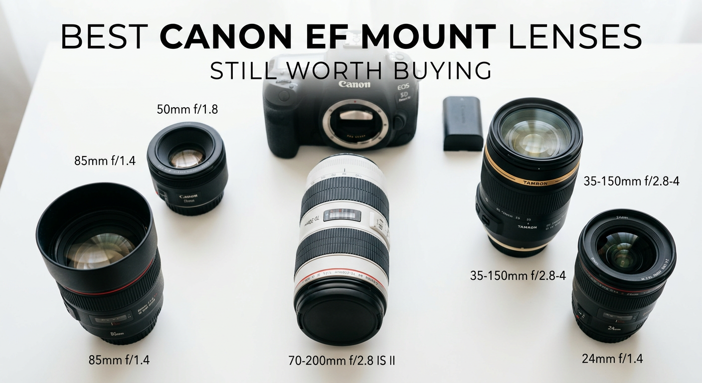 Best Canon EF Mount Lenses Still Worth Buying