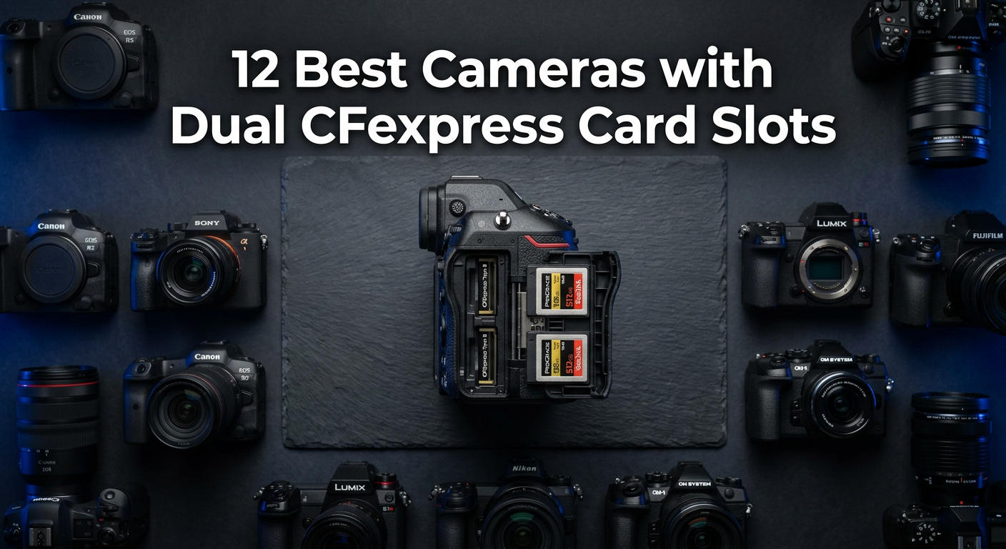 Best Cameras with Dual CFexpress Card Slots