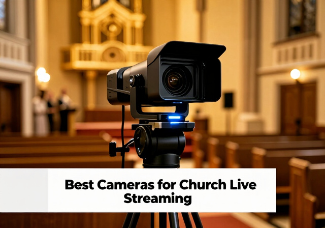 Best Cameras for Church and House of Worship Live Streaming