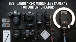 Best Canon APS-C Mirrorless Cameras for Content Creators