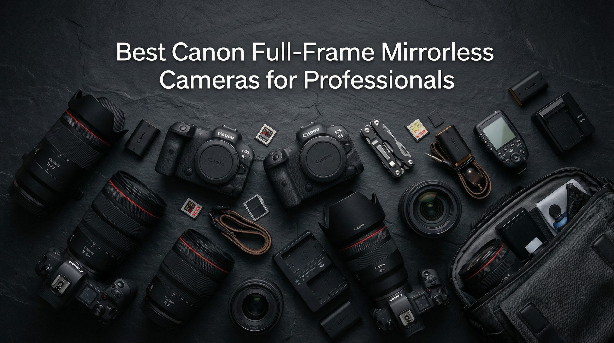 Best Canon Full-Frame Mirrorless Cameras for Professionals