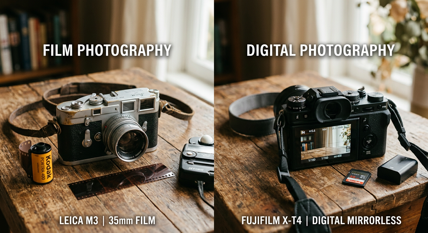 Film Photography vs Digital Photography