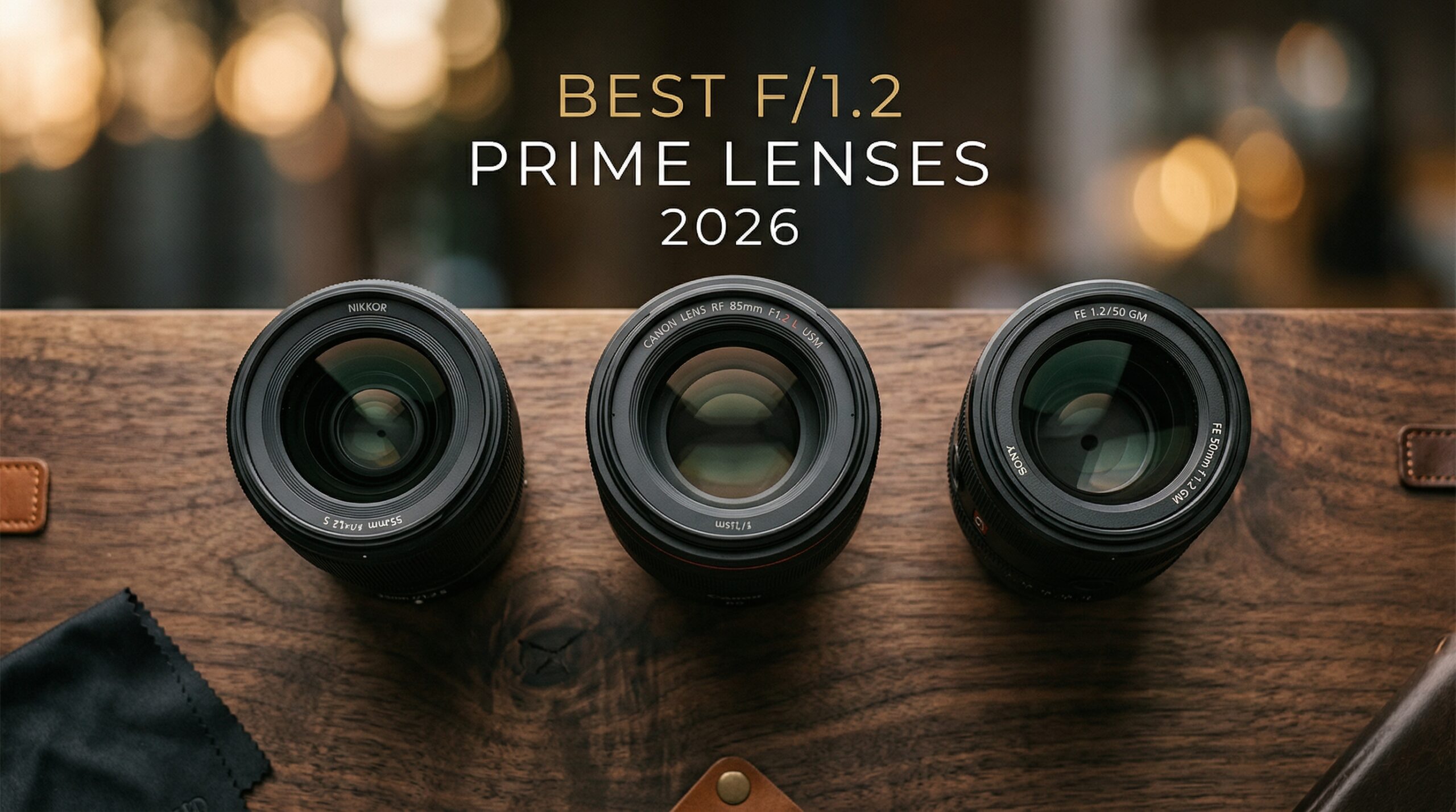 Best f/1.2 Prime Lenses for Low Light and Bokeh