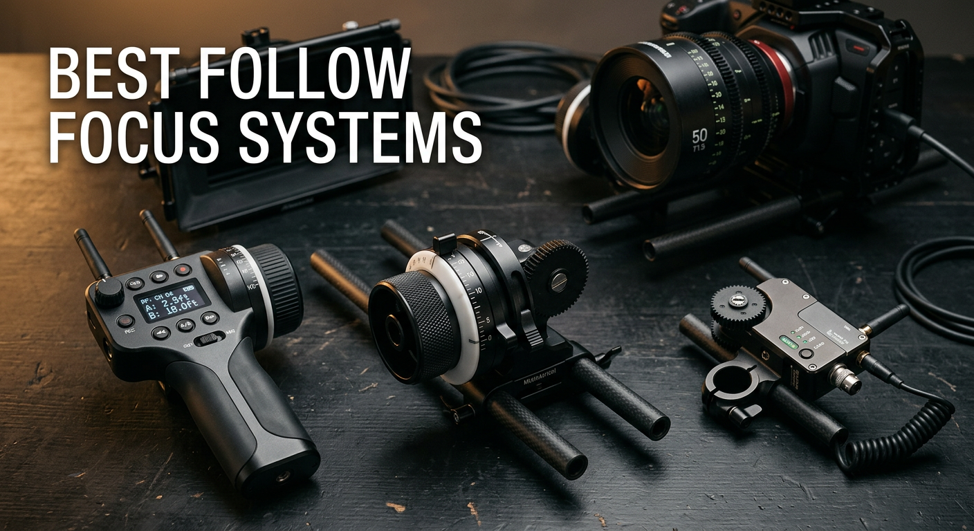 Best Follow Focus Systems for Mirrorless Cinema Setups