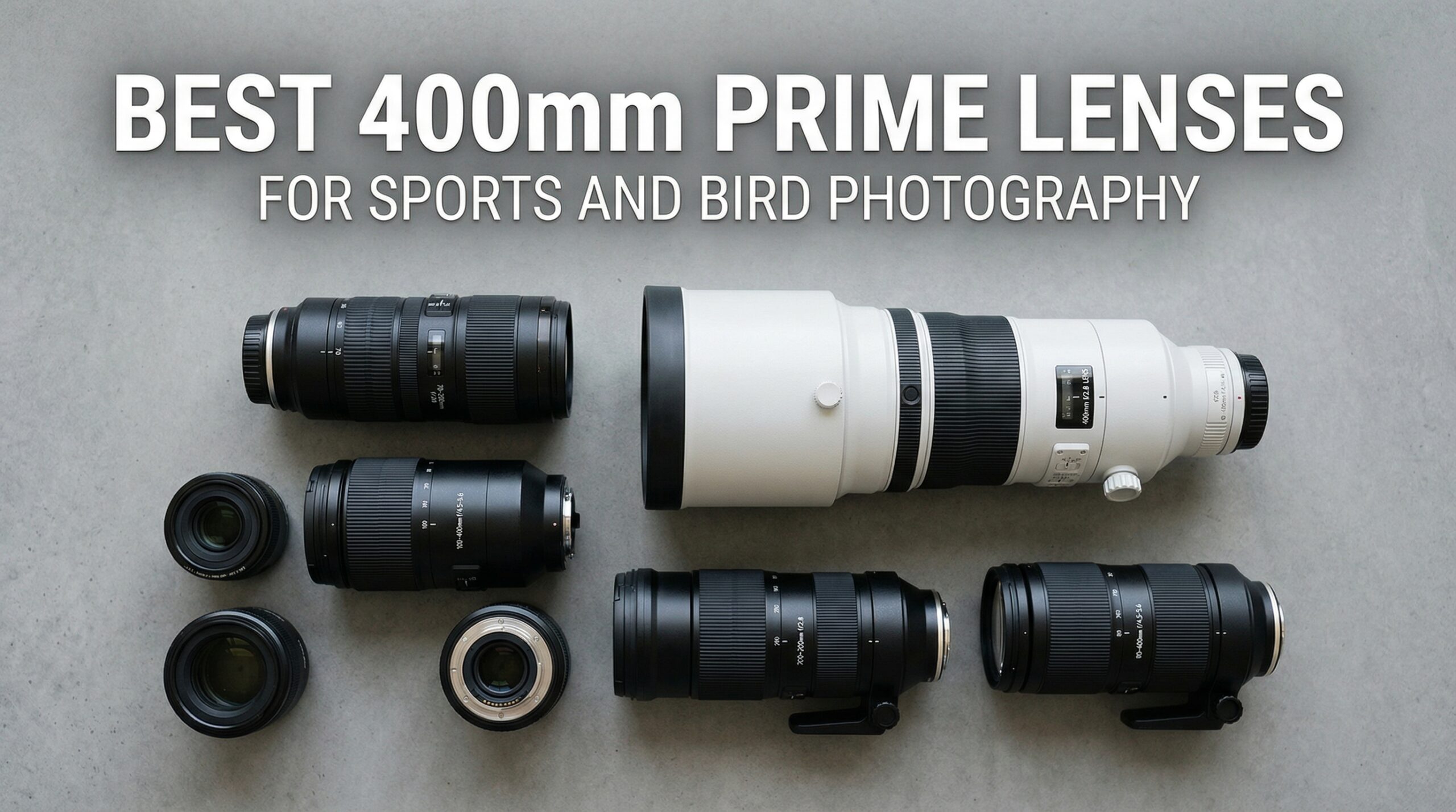 Best 400mm Prime Lenses for Sports and Bird Photography