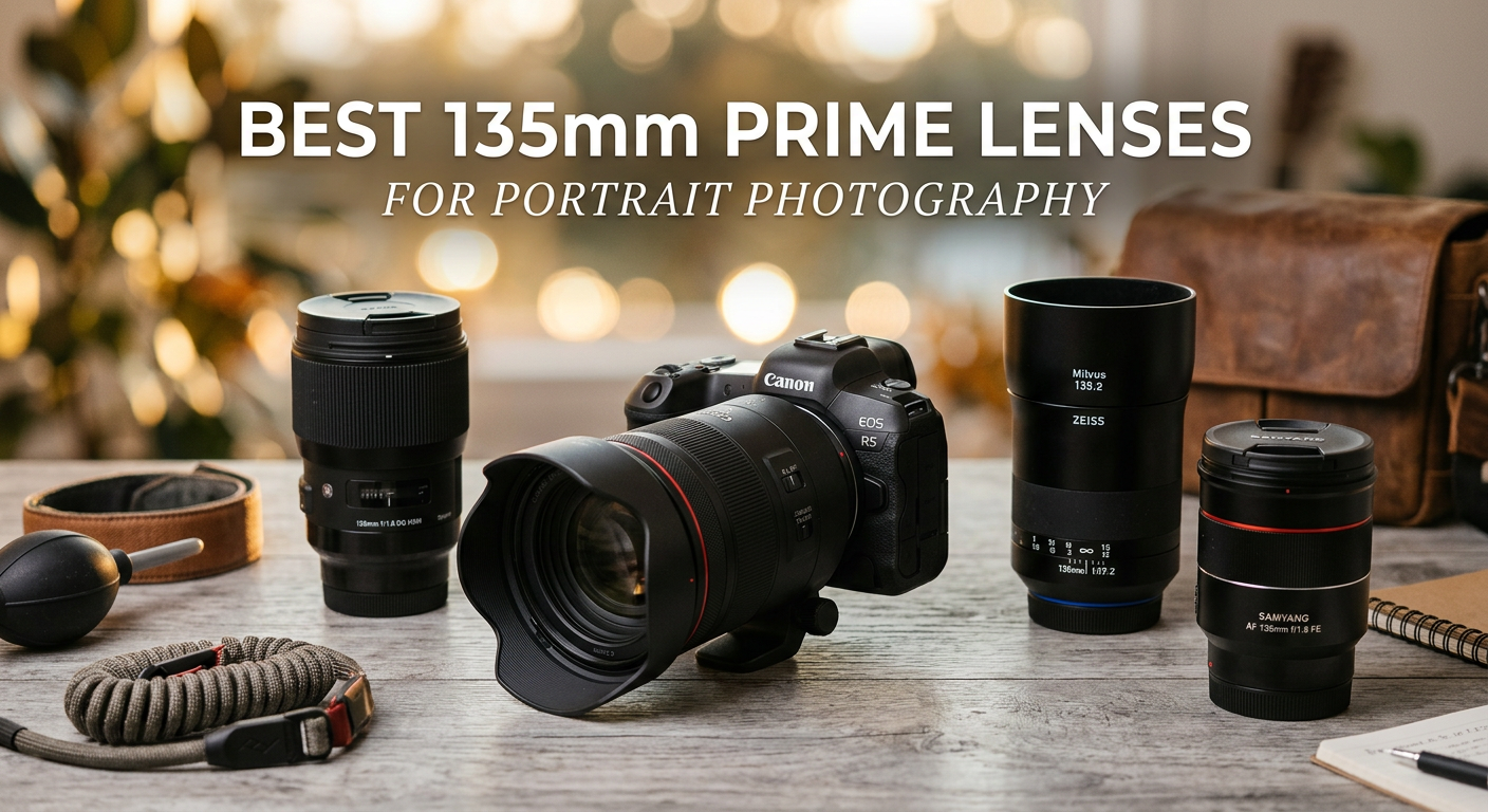 Best 135mm Prime Lenses for Portrait Photography